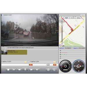 Видеорегистратор GS9000 с GPS - посмотреть описание и Видео